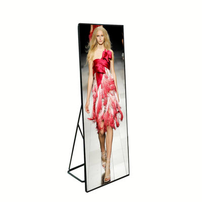 High Definition Smart Digital LED Poster P3 Aluminium Frame Oem