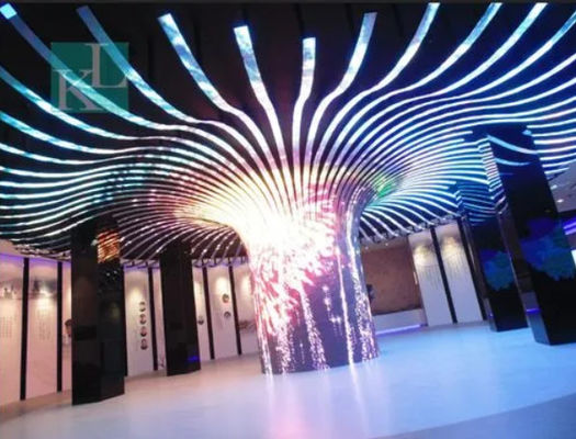 Helderheid Kinglight LED-scherm voor muurmontage in supermarkten