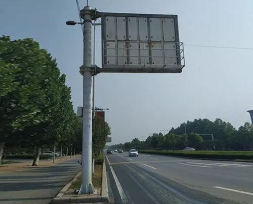 High Definition LED Display Screen Aluminium Staal Kas Voor Achter Onderhoud HD321.25