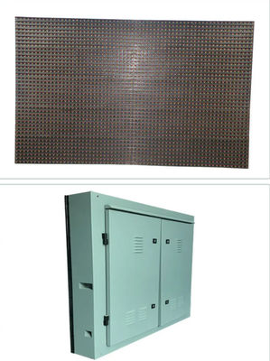 IJzer/aluminium kast Dip LED-display met staalkast Voor-achteronderhoud MBI 31.25 Pixel