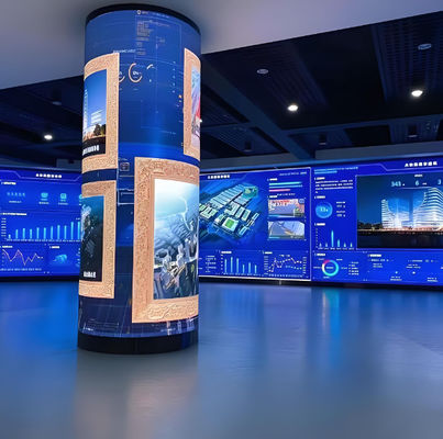 Indoor Soft Module Screen High-definition Flexible Half Sphere LED Display