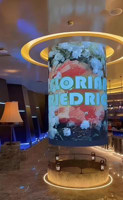 Indoor Soft Module Screen High-definition Flexible Half Sphere LED Display
