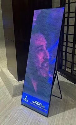 IP43 waterdicht LED-scherm vloer-stand-touch all-in-one machine voor winkelcentrum promotie