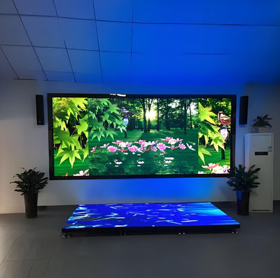 SMD P10 Indoor Fixed LED Video Panel Display met 3840 High Brush Refresh en 1200CD Helderheid