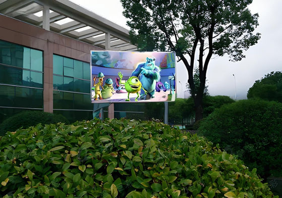 Buiten P4 LED Full Color Display Module met aluminiumkas met gietgietwerk 960MM*960MM