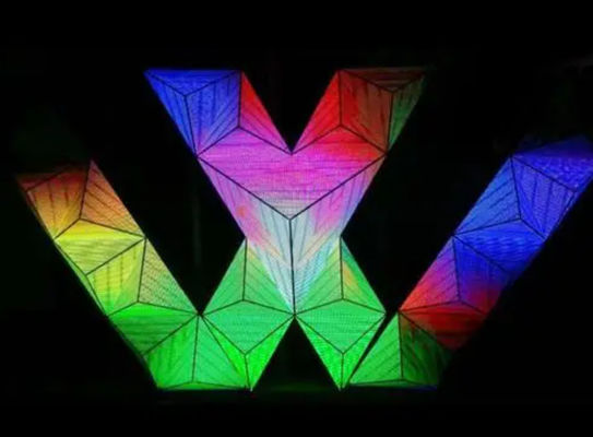 P2.5 Alien Display Screen Ribbon Display Screen Curved Display Screen (Een buitenaards beeldscherm)